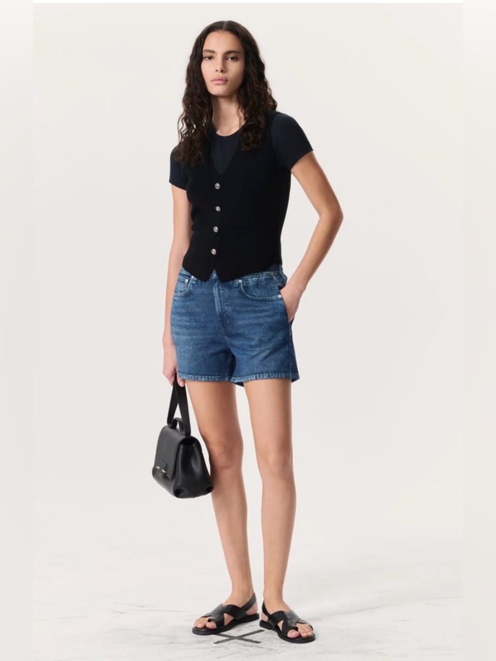 NWT rag & bone Miramar terry walking shorts size M